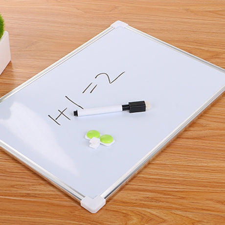Creative Double-Sided Magnetic Whiteboard With Magnetic Sticker Whiteboard Pen Children Students Metal Writing Message Drawing Board - V.I.P Digital Presence