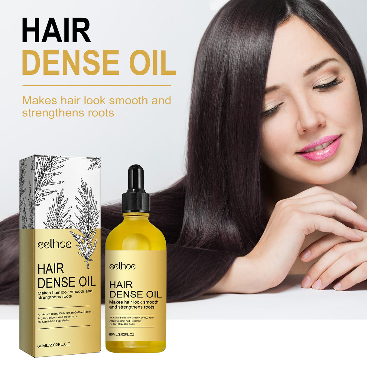 Hair Dense Oil, Scalp Cleaning Care Fluffy Soft Repair Dry Hair Impetuous Solid Hair Dense Hair Essential Oil - V.I.P Digital Presence