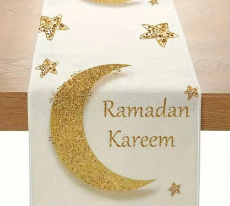 Printed Moon Castle House Tablecloth Home Decoration Party Festival Atmosphere Table Flag - V.I.P Digital Presence