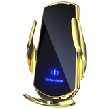 Q3 car wireless charging mobile phone holder 15W induction opening and closing car navigation stand supplies - V.I.P Digital Presence
