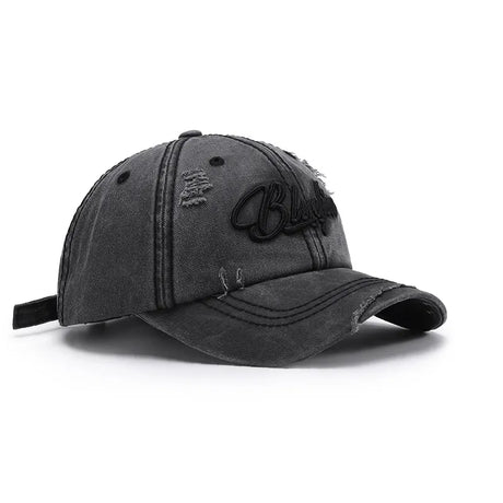 Embroidered Letter Cotton Baseball Cap - V.I.P Digital Presence