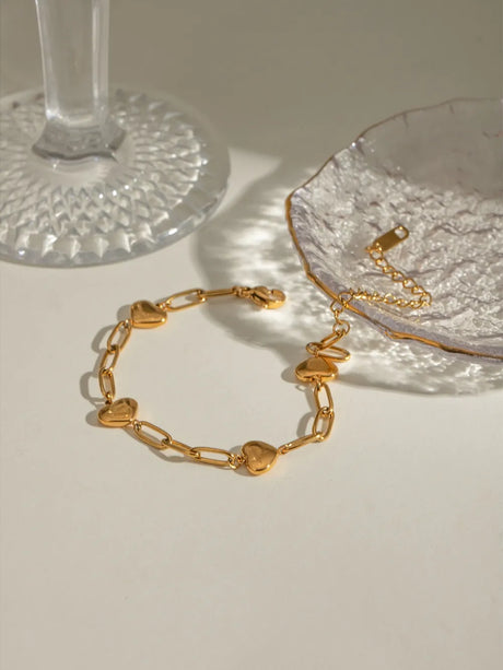 Stainless steel gold splicing personalized niche design titanium steel bracelet - V.I.P Digital Presence