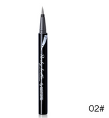 Music Flower 6 Colors Glitter Eyeliner Pencil Liquid Eye Makeup Set Waterproof Long-lasting Black Eye Liner Pen - V.I.P Digital Presence