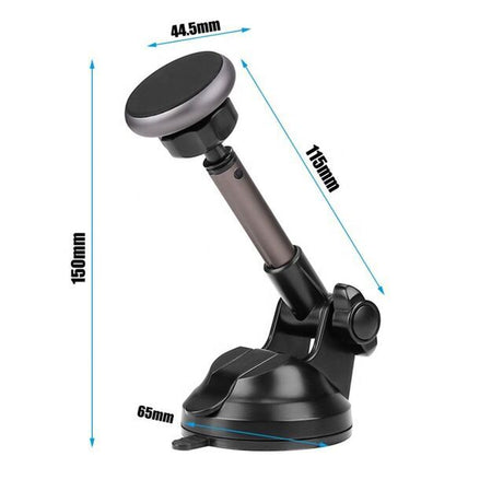 Car telescopic arm magnet phone stand car instrument table sucker mobile phone frame navigation bracket universal models - V.I.P Digital Presence