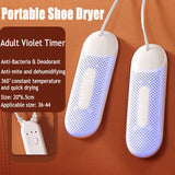 Portable Shoe Dryers Freshener Device Dryer 110V/ 220V Timing Shoes Footwear Electric Heater Socks Ultraviolet Dehumidifier - V.I.P Digital Presence