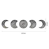 3D Stereoscopic Moon Phase Change Acrylic Mirror Surface Sticker Home Decoration Self-Adhesive Wall Sticker - V.I.P Digital Presence