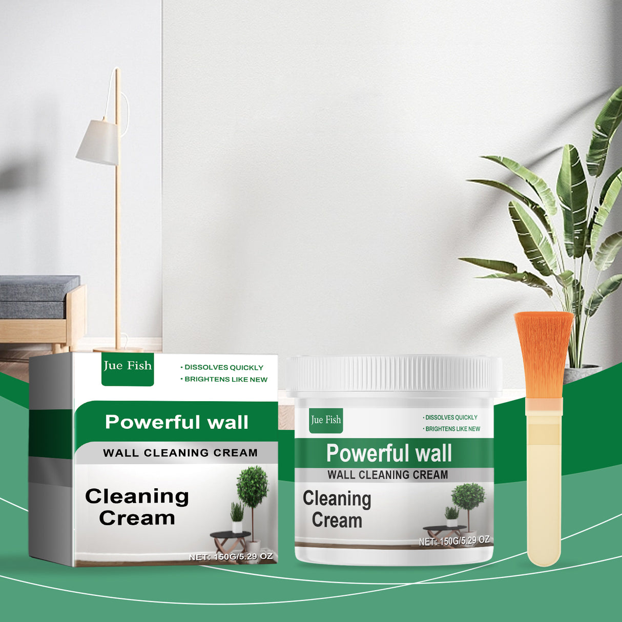 Wall Cleaning Cream, Wall Cleaning And Decontamination Cream Waterproof Renovation Stain Removal Wall Cleaner - V.I.P Digital Presence