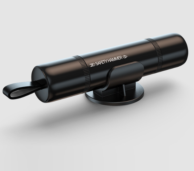 One Seco Window Breaker Seatbelt Cutter Car Gadgets Vehicle Escape Tool Safe Hammer Glass Breaker Life-Saving Emergency Artifact - V.I.P Digital Presence