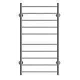 Electric Heated Towel Rack for Bathroom Wall Mounted Towel Warmer 10 Stainless Steel Bars Drying Rack - V.I.P Digital Presence