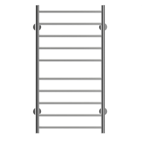Electric Heated Towel Rack for Bathroom Wall Mounted Towel Warmer 10 Stainless Steel Bars Drying Rack - V.I.P Digital Presence