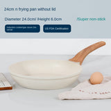 Medical stone non-stick pot soup pot stew pot frying pan wok milk pot frying pan steaming marble granite pot set - V.I.P Digital Presence
