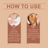 Tear Mask Deeply Nourishes Facial Skin, Smooth And Bright, Hydrating And Moisturizing Skin Care Mask