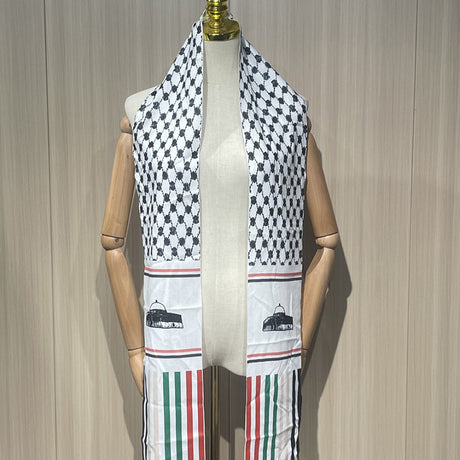 Arabic scarf prayer scarf ethnic style scarf shawl scarf headscarf - V.I.P Digital Presence