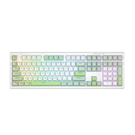 BM108 mechanical tactile keyboard with high aesthetic value, mixed light e-sports game office mute film keyboard - V.I.P Digital Presence