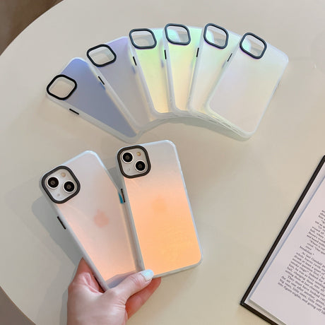 Gradient transparent frosted case suitable for iPhone 15 Pro Max Apple 14 phone case - V.I.P Digital Presence