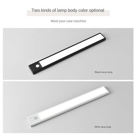 LED ultra-thin human body induction lamp magnetic self-adhesive wardrobe cabinet wine cabinet light strip - V.I.P Digital Presence