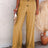 Full Size Decorative Button High Waist Pants - V.I.P Digital Presence