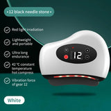Electric Guasha Massager Hot Compress Eye Massager Stone Heating Vibration Scraping Neck Face Skin Lifting Removal Wrinkle Tool - V.I.P Digital Presence