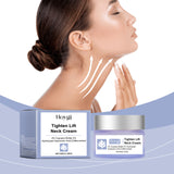 Neck Care Cream Moisturizes And Hydrates Neck Body Skin With Refreshing Skin Care And Beauty Neck Cream