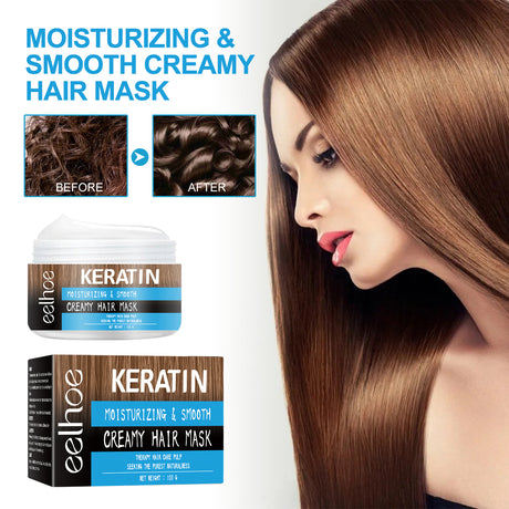 Moisturizing And Smooth Hair Mask, Repair Dry Hair, Split Hair, Smooth, Smooth And Moisturizing Hair Mask - V.I.P Digital Presence