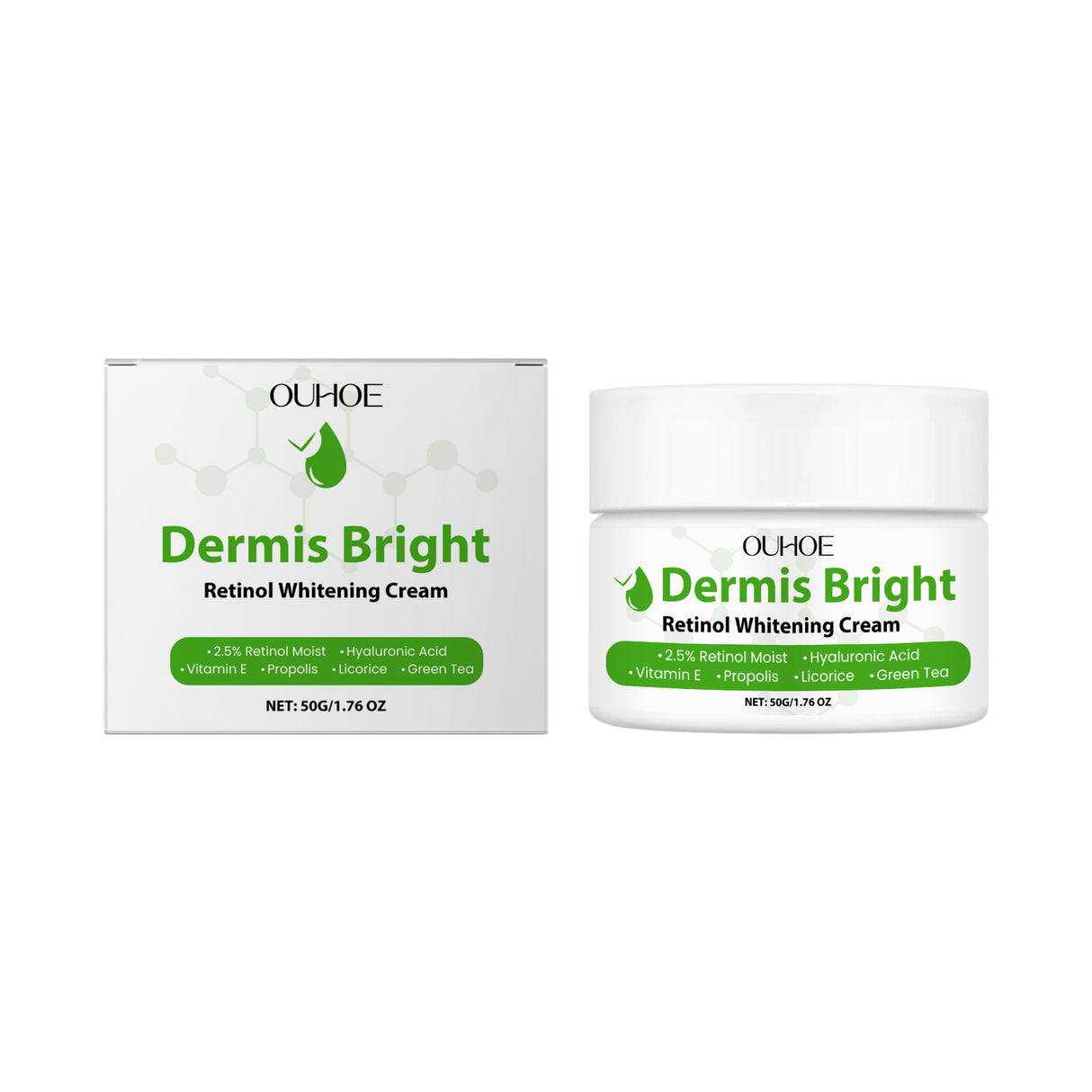 Retinol Brightening Cream Retinol Firming, Silky And Elastic Skin Moisturizing And Glossy Cream