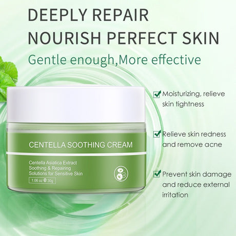 SKIN EVER Centella Repair Face Cream Moisturizing and Moisturizing Repair Facial Skin Face Cream Skin Care Product SK017 - V.I.P Digital Presence
