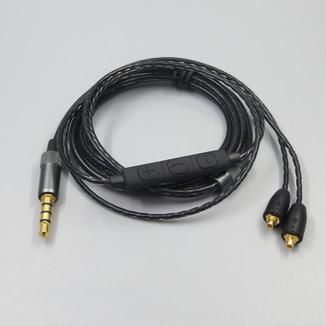 Suitable for Shure MMCX SE215 SE535 SE846 UE900 volume adjustable headphone cable - V.I.P Digital Presence