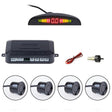 Car Auto Parktronic LED Parking Sensor With 4 Sensors Reverse Backup Car Parking Radar Monitor Detector System Backlight Display - V.I.P Digital Presence