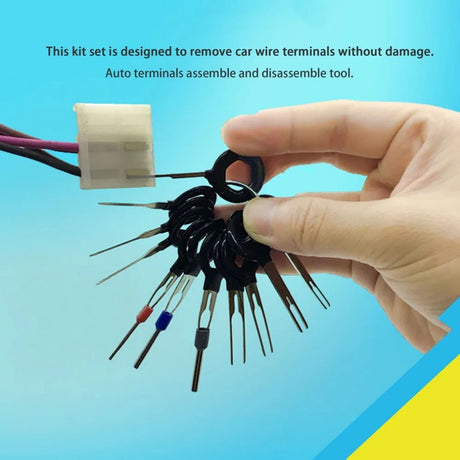 Car Terminal Removal Tool Kit Electrical Wiring Crimp Connector Pin Extractor Kit Car Repair Hand Tool 11pcs 8pcs 3pcs - V.I.P Digital Presence