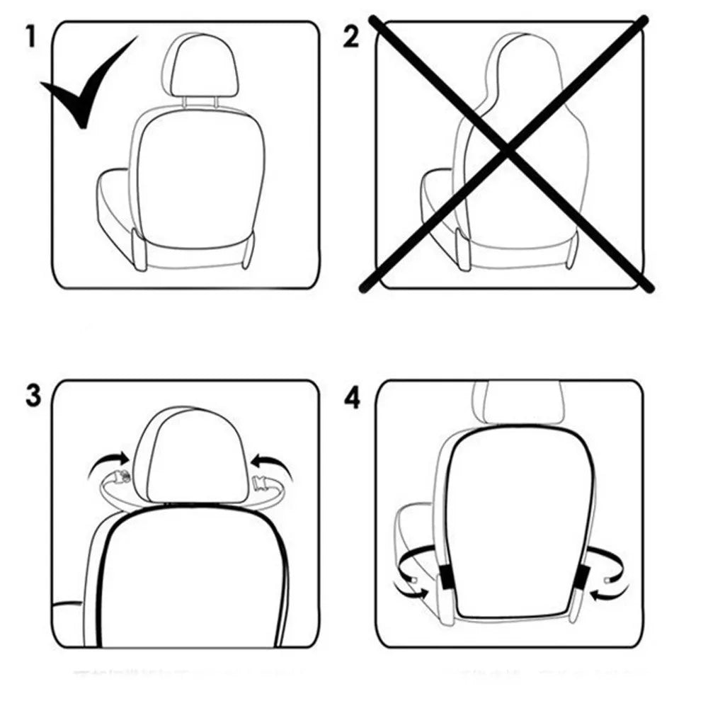 Car Cover Car Seat Back Cover Protectors for Children Protect back of the Auto seat covers for Baby Dogs from Mud Dirt - V.I.P Digital Presence