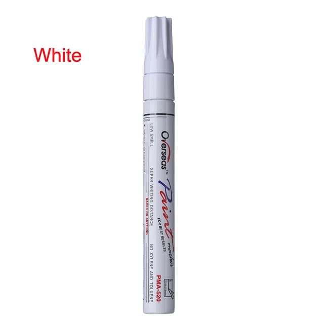 Colorful Waterproof Pen Car Tyre Tire Tread CD Metal Permanent Paint markers Graffiti Oily Marker Pen Car Styling - V.I.P Digital Presence