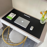 1 Pcs Large Size 60*30mm Office Desk Protector Mat PU Leather Waterproof Mouse Pad Desktop Keyboard Desk Pad Gaming Mousepad - V.I.P Digital Presence