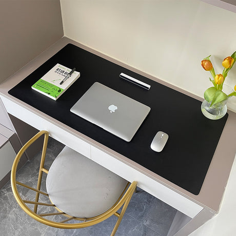 1 Pcs Large Size 60*30mm Office Desk Protector Mat PU Leather Waterproof Mouse Pad Desktop Keyboard Desk Pad Gaming Mousepad - V.I.P Digital Presence