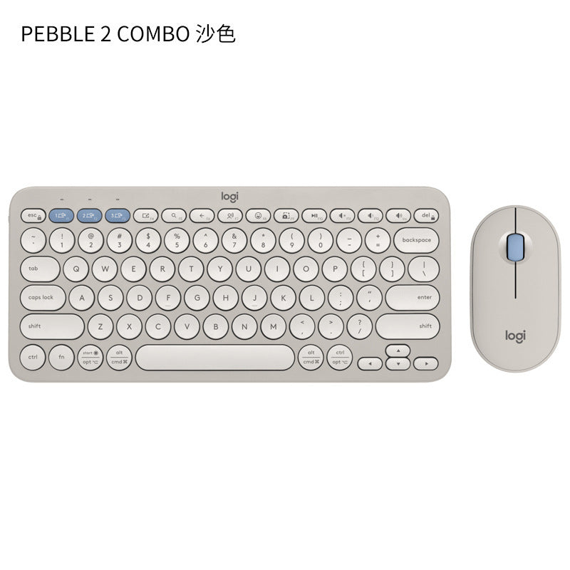 Logitech K380 Mini Bluetooth Wireless Keyboard Tablet Phone Pebble2+K390 Set - V.I.P Digital Presence