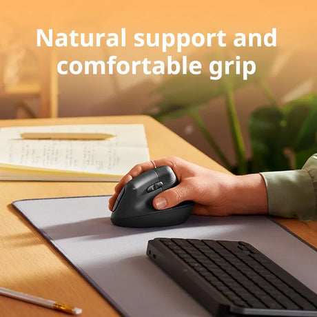Logitech  lift mouse Wireless Bluetooth Mouse Business Office Softtone Mouse Ergonomic Business Office Mouse - V.I.P Digital Presence