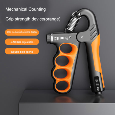 Adjustable Grip Strength Gauge Counting Type Spring Grip Strength Gauge Handshake Holder - V.I.P Digital Presence