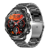 AK75 Smart Watch Flashlight  Men Outdoors Sports Fitness Tracker 700mah Large Battery BT Calling LED Light Smartwatch - V.I.P Digital Presence