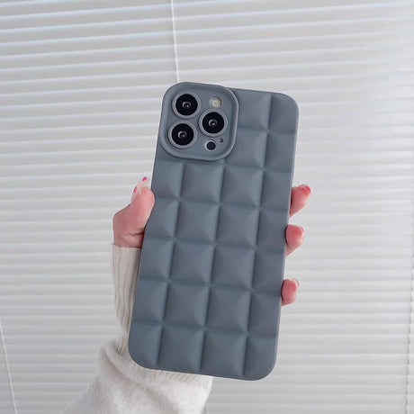 3D Lattice Suitable Apple iPhone Phone Case 14max Angel Eyes 12pro Transparent TPU13/XR Soft Case - V.I.P Digital Presence