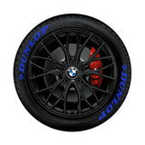 【 Font Set 】 Car Tire Stickers Tire Letter Stickers English Letter 3D Stereoscopic Stickers - V.I.P Digital Presence
