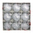 Christmas balls, silk balls, winding balls, painted balls, 8cm, 9pcs, boxed Christmas decorations - V.I.P Digital Presence