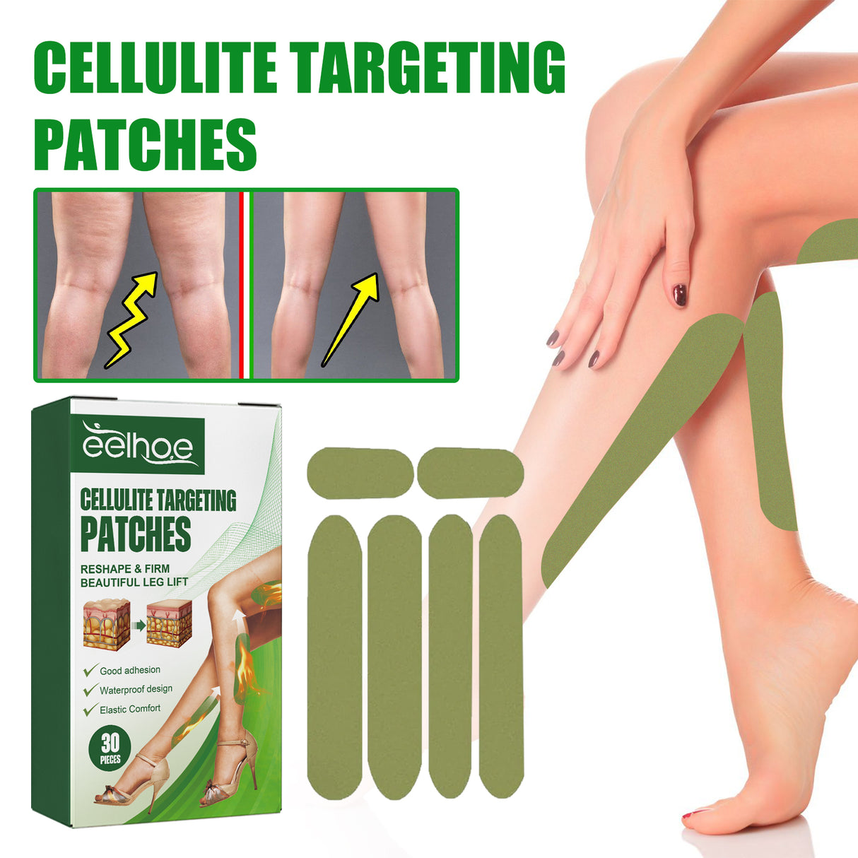Moxa Leg Lift Paste, Tight Leg Fat, Anti-Orange Peel Shape Lazy People To Create Beautiful Slim Legs - V.I.P Digital Presence