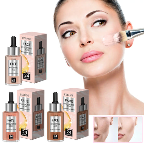 Foundation Serum, Lighten Acne Fine Lines And Dark Spots Moisturize Tender Skin Even Skin Tone Concealer Anti-Aging - V.I.P Digital Presence