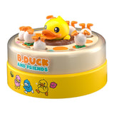 B. Pato Pequeño Pato Amarillo Entrenamiento de Concentración Interacción Padre-Hijo Rompecabezas para Bebé Disco de Pesca Rebotante Juguete de Regalo