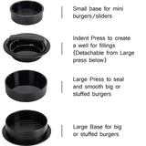 3-in-1 Manual Kitchen Gadget: Hamburger Patty, Round Beef Burger & Meatball Press. - V.I.P Digital Presence