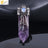 CSJA Vintage Large Natural Stone Sword-Shaped Pendant Jewelry Striped Crystal Agate Tiger Eye Jewelry Pendant Without Chain - V.I.P Digital Presence
