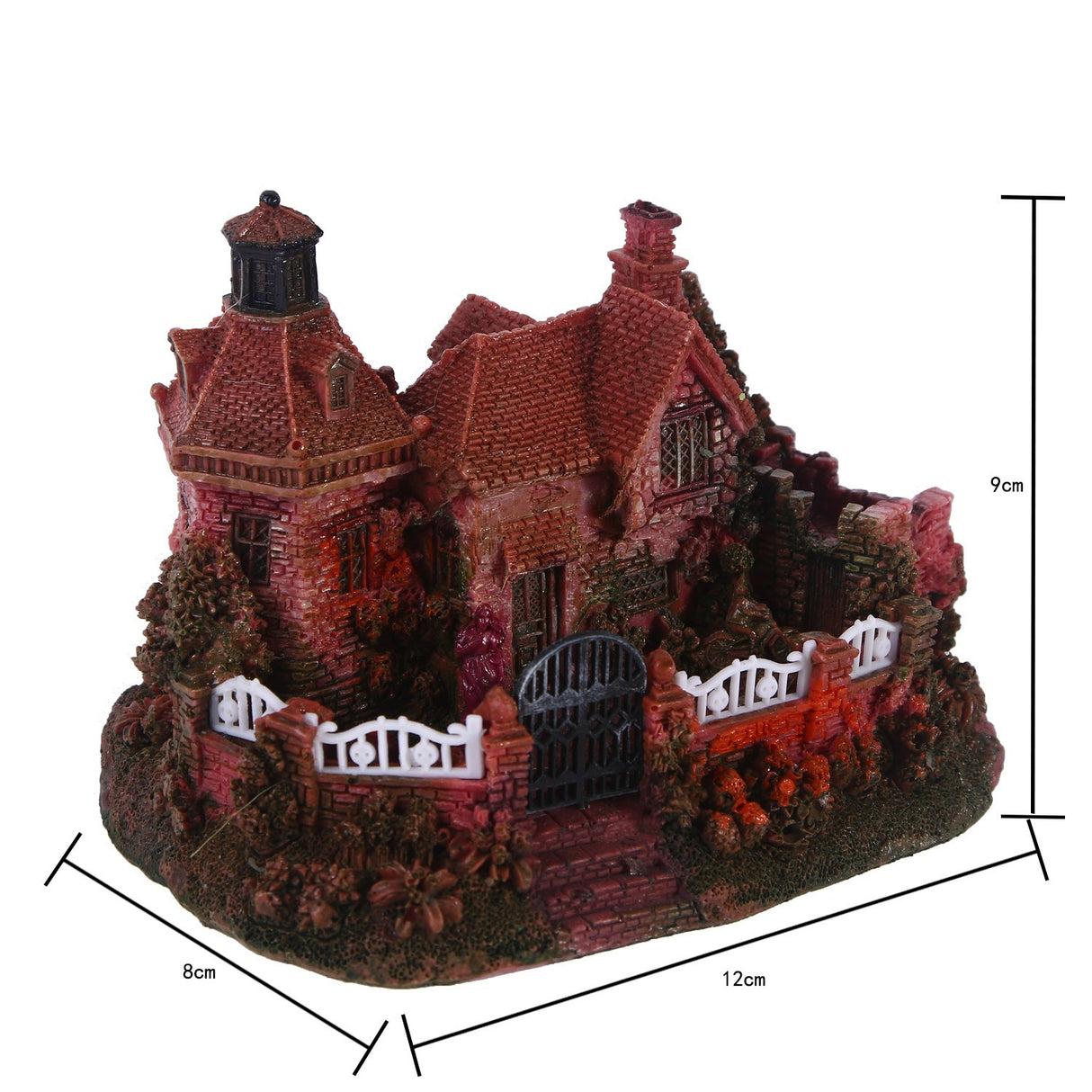 Red House Crawler Toy Avoidance House Fish Tank Decoration - V.I.P Digital Presence