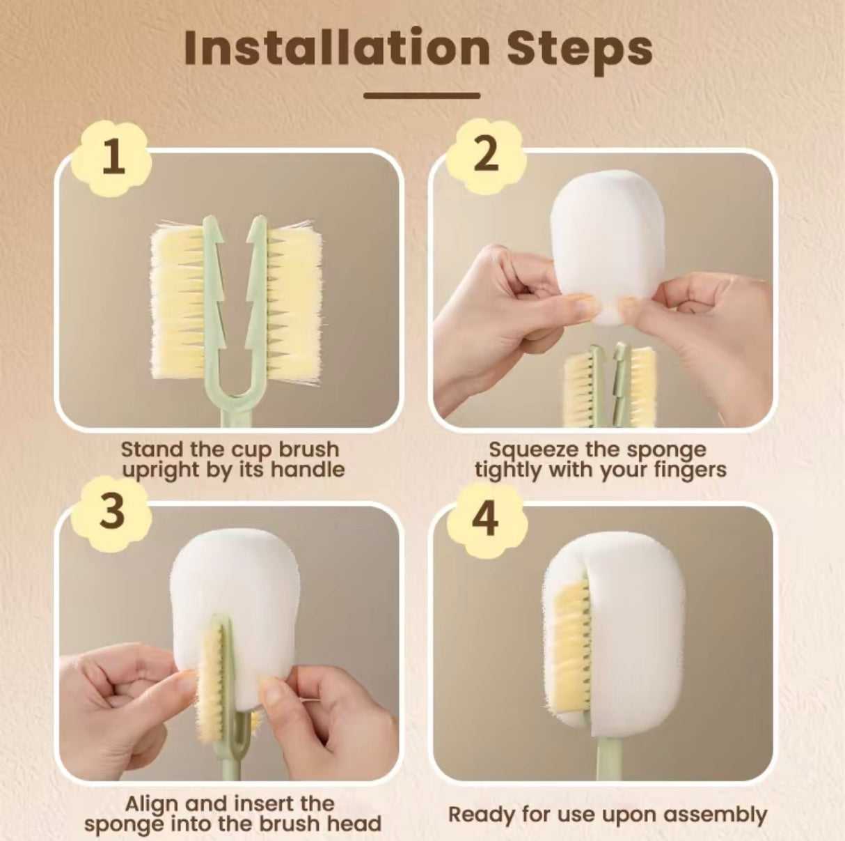 CleanMate 5-in-1 Brush