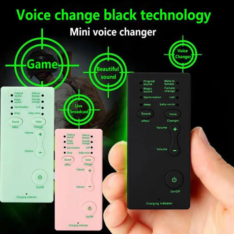 Voice Changer for PS4 Xbox Console PC Phone Tablet Sound Card 7 Different Sound Changes Microphone Voice Changer Device - V.I.P Digital Presence