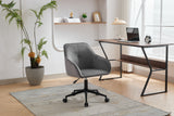 Velvet Office Desk Chair, Modern Home Desk Chair with Wheels , Vanity Chairs for Living Room, Bedroom,Study Room - V.I.P Digital Presence
