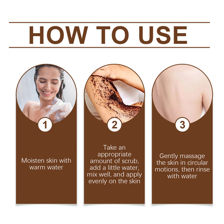 Coffee Body Scrub Gently Cleanses Skin, Exfoliates, Moisturizes And Refreshes Skin - V.I.P Digital Presence